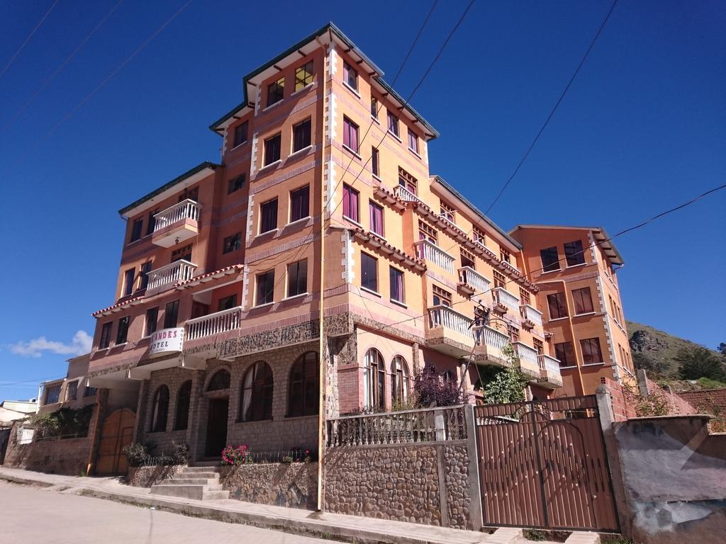 Hostal Real Los Andes Del Lago Copacabana Kültér fotó