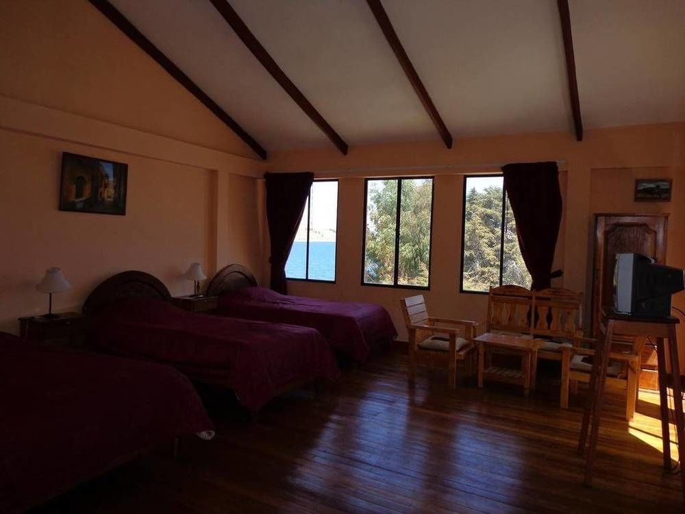 Hostal Real Los Andes Del Lago Copacabana Kültér fotó